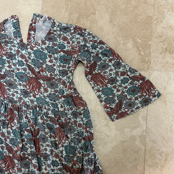 Kate Quinn Organics Floral Patterned mommy and me dresses - Picture 5 of 7